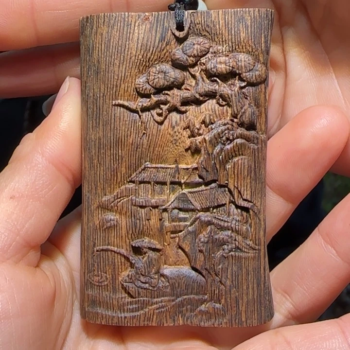 沉香吊坠白露吊坠28.7克