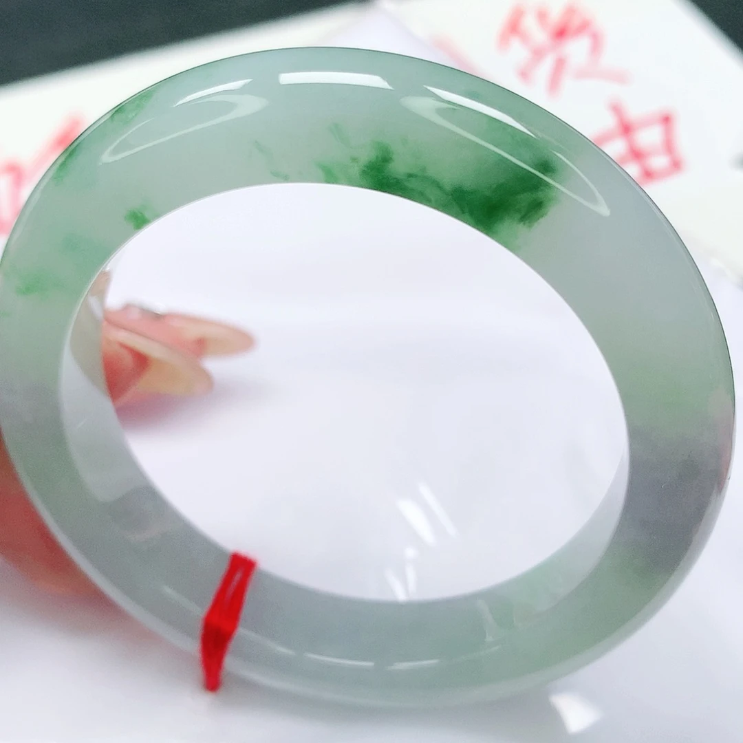 未镶嵌手镯翡翠色根027