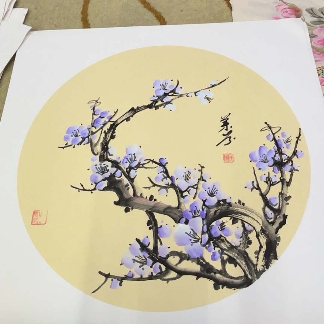 国画国画吴兰芬老师作品刘
