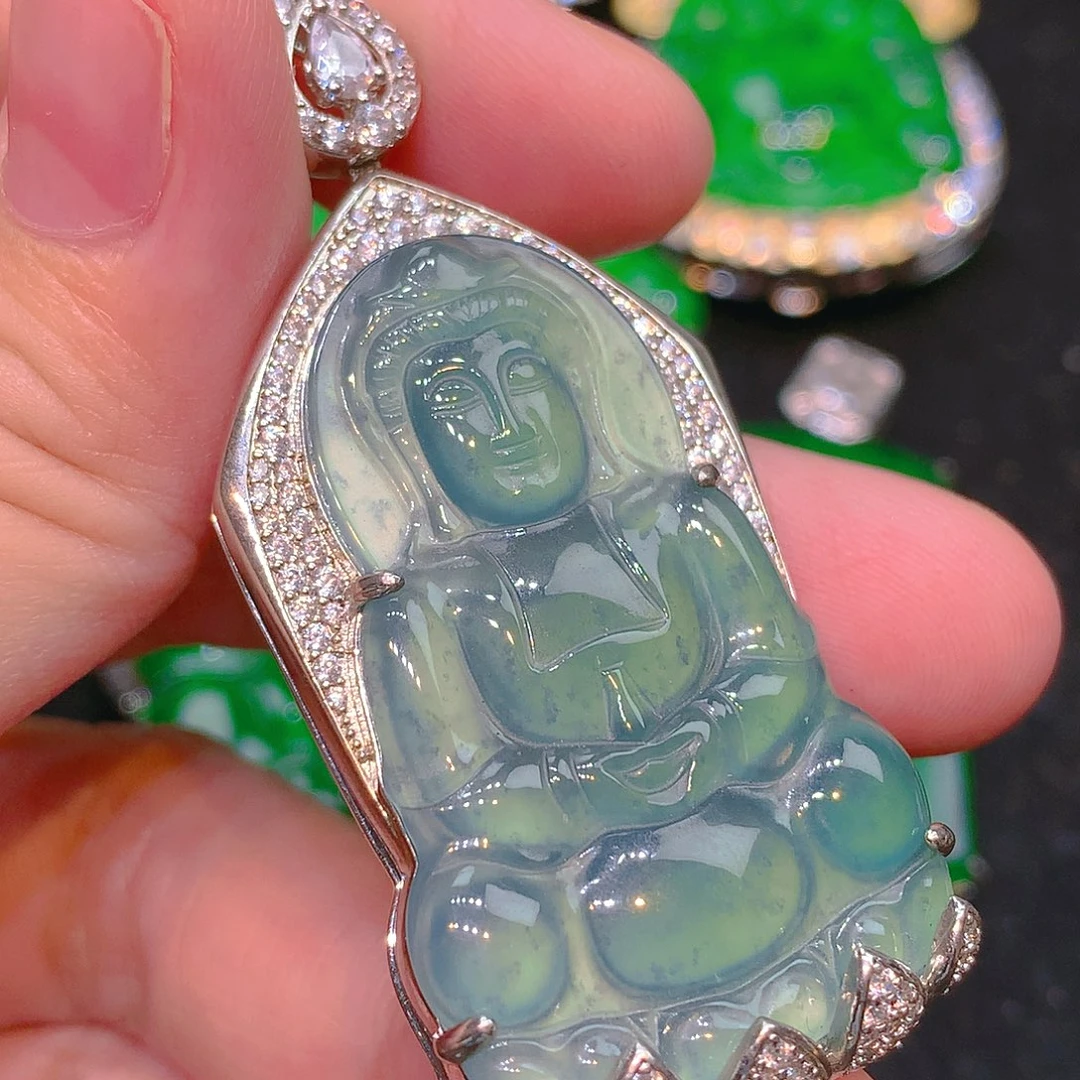 吊坠(不含链)未镶嵌翡翠翡翠