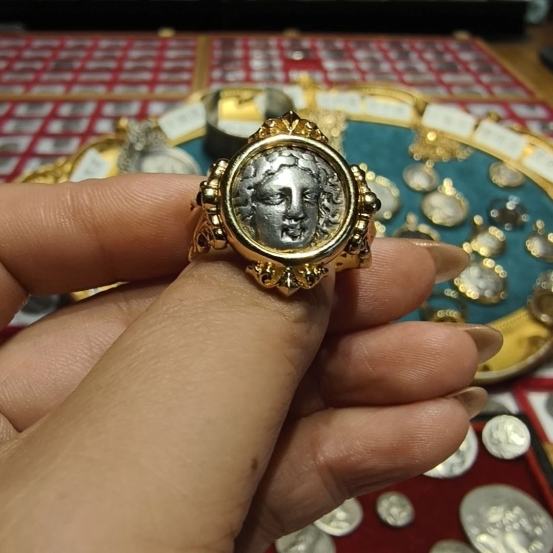 银古希腊时期阿波罗银币