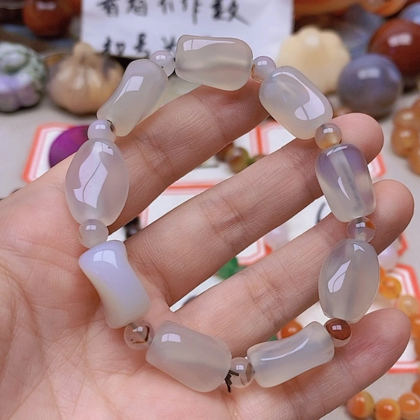 【闪购商品】未镶嵌玛瑙/玉髓珠宝半成品尽**美