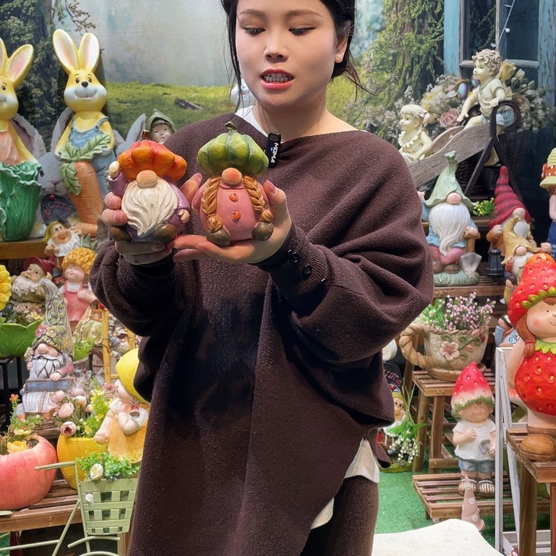 摆件花园摆件红红火火