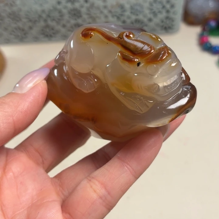 玛瑙/玉髓未镶嵌吊坠(不含链)