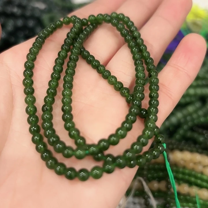 和田玉未镶嵌手链134