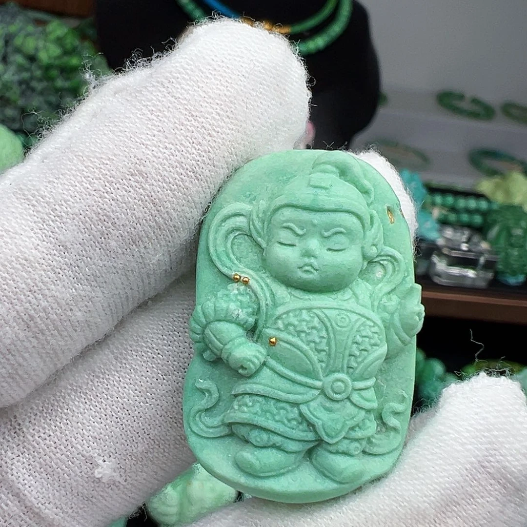 绿松石未镶嵌绿松石主播璐璐