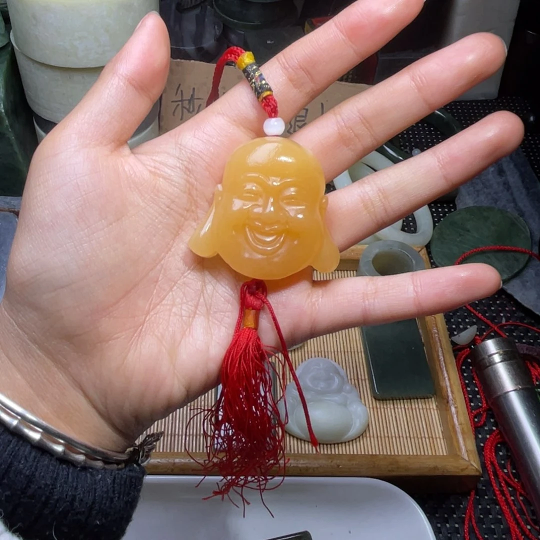 未镶嵌和田玉珠宝半成品11