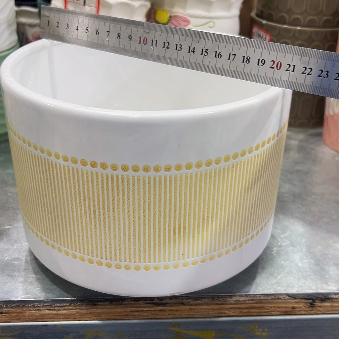 外贸尾单陶瓷花盆凑10米包邮微瑕