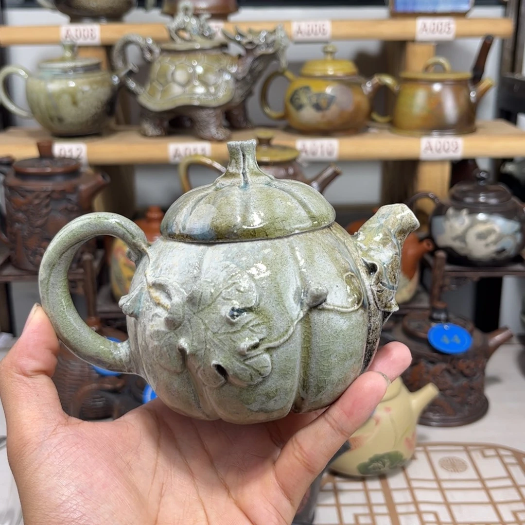 240cc建水紫陶传承纯裸坯柴烧