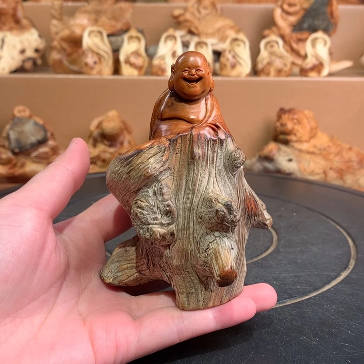 柏木（崖柏）根雕摆件