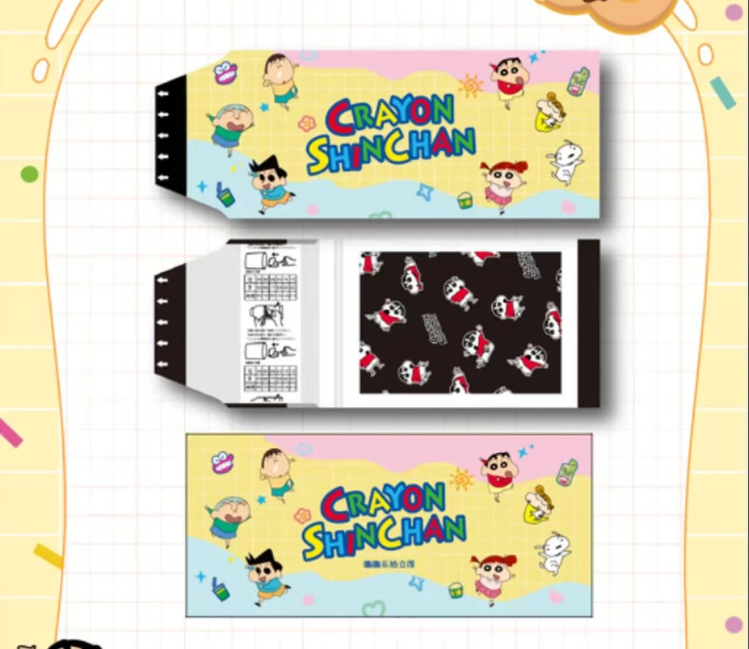 PQ宠粉【学生证+3小车+3】YE卡社 动感光波蜡笔小新撕撕乐 （代拆）