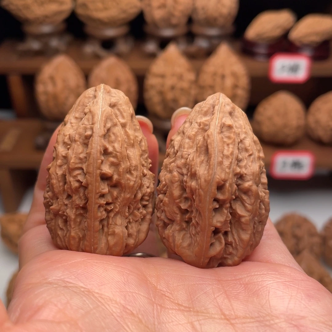 文玩核桃把件楸子23