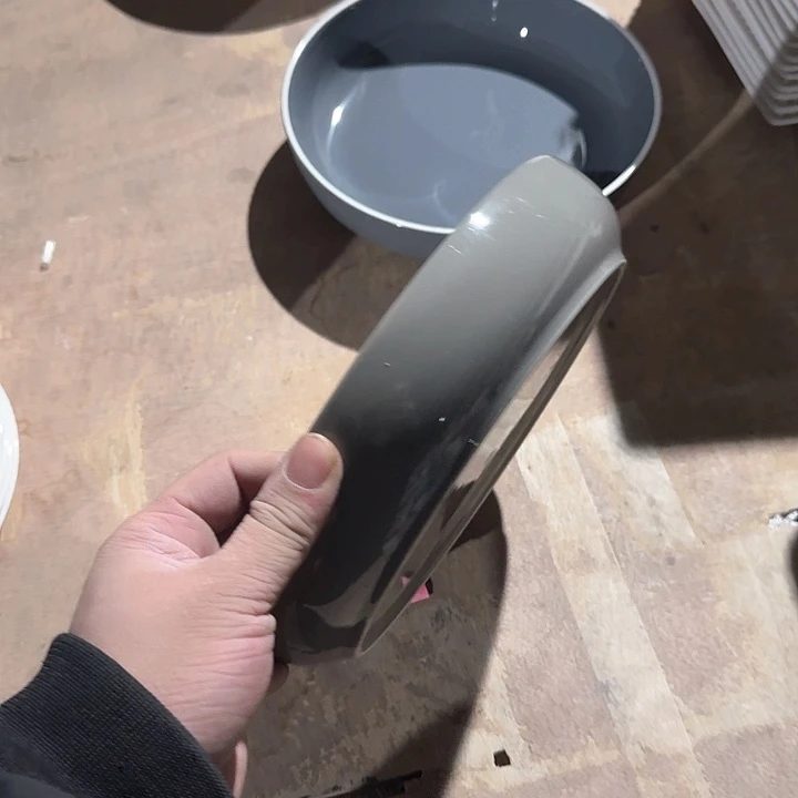 瓷9 英寸   2 个  窝盘  灰色