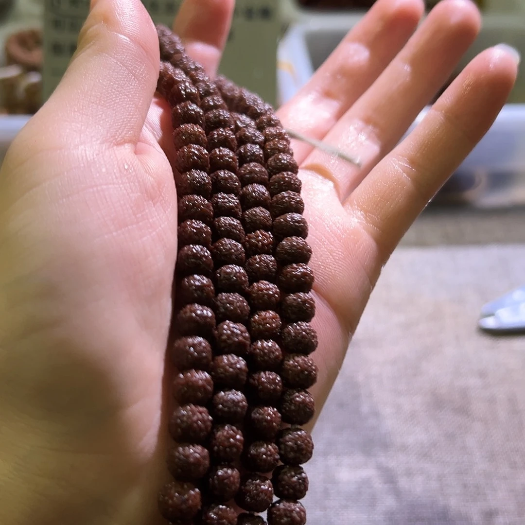 金刚菩提吊坠闷墩龙二合一7.7mm