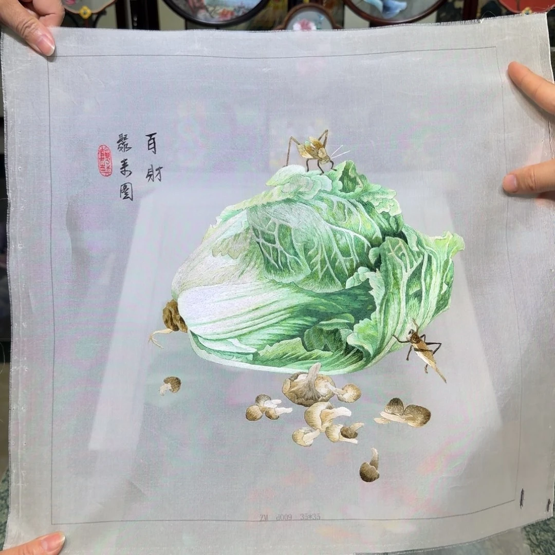 刺绣手工苏绣工艺制作