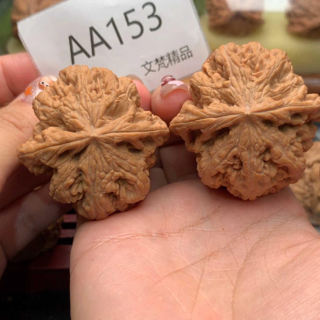 文玩核桃把件全品粗筋48