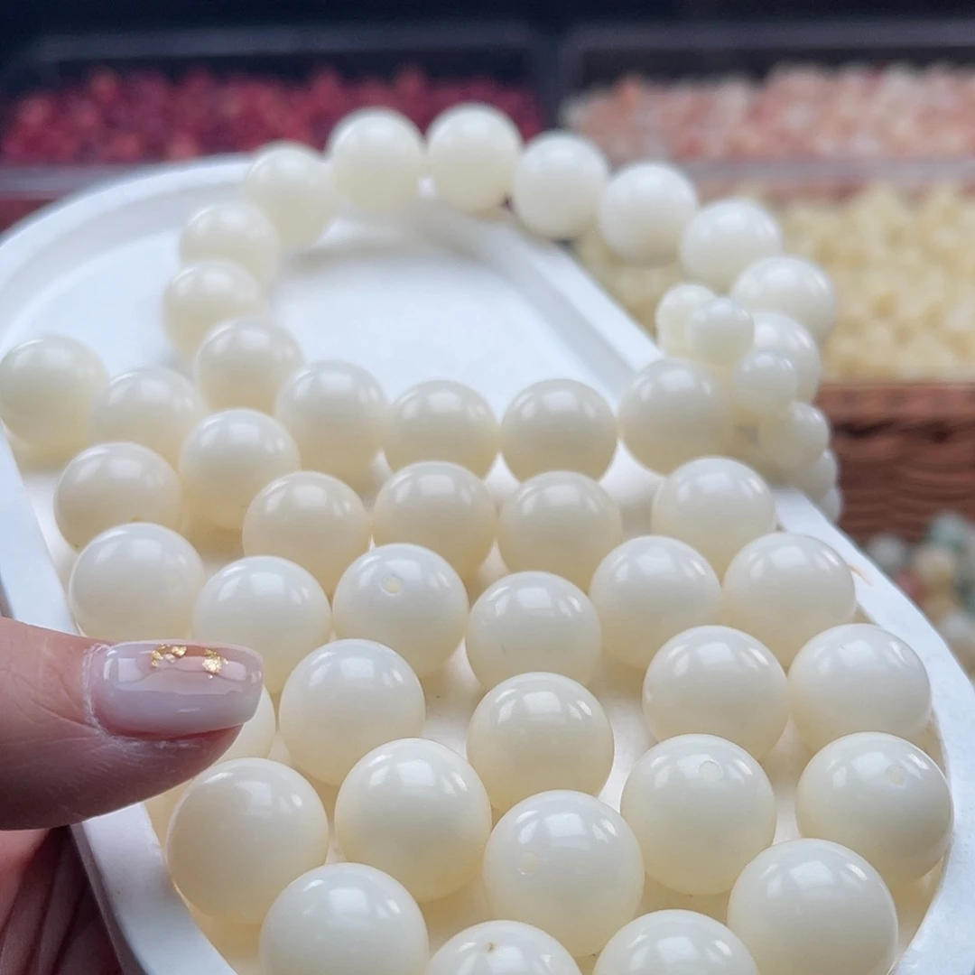 白玉菩提吊坠C/14.75mm/20+20颗