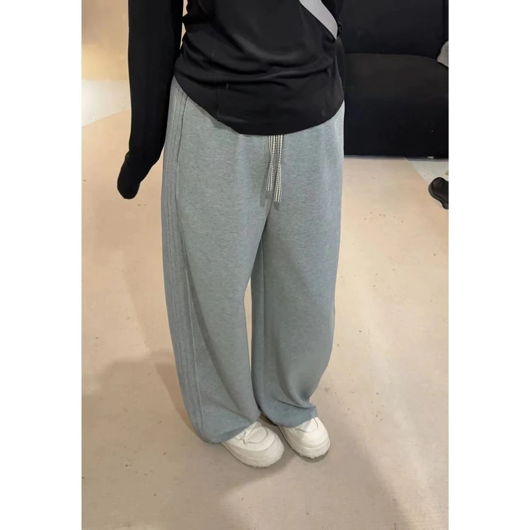 【380克！卫裤】洋气休闲抽绳松紧腰卫裤显瘦宽松百搭高腰