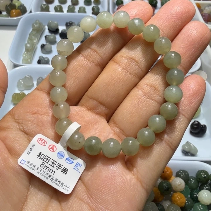 未镶嵌和田玉珠宝半成品