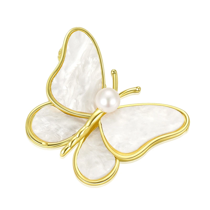 非金属树脂胸针 【老凤祥】蝴蝶胸针#41463