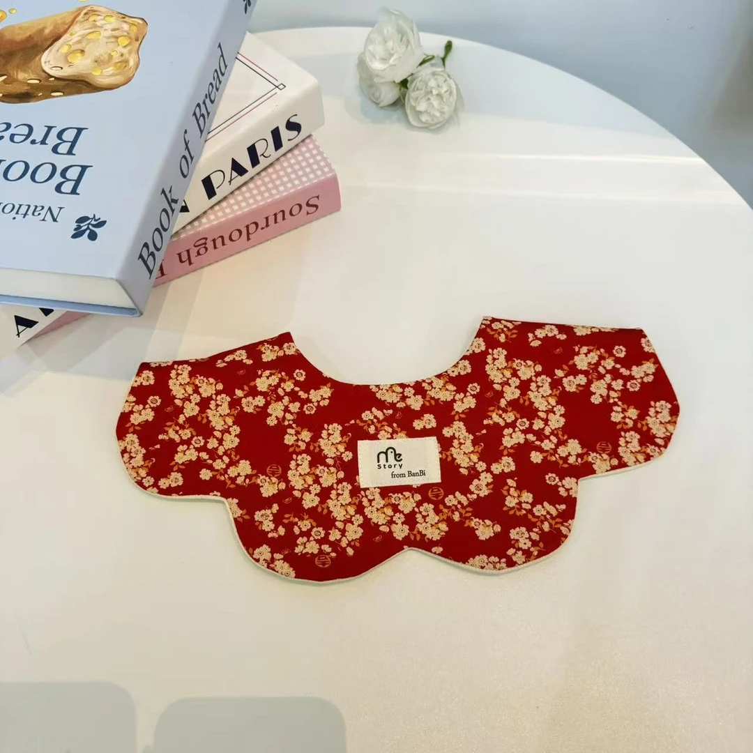 [374]双面直播Ins婴儿口水巾宝宝围嘴柔软透气防吐奶围兜