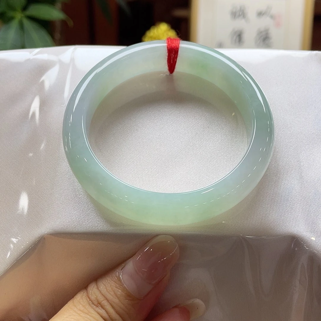 翡翠未镶嵌手镯9 号链接
