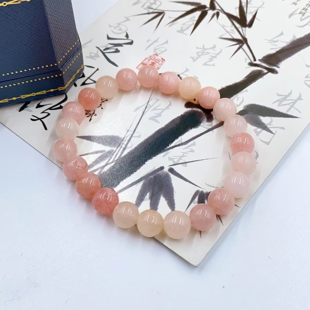 2023 粉色珠珠细手串多样性发货