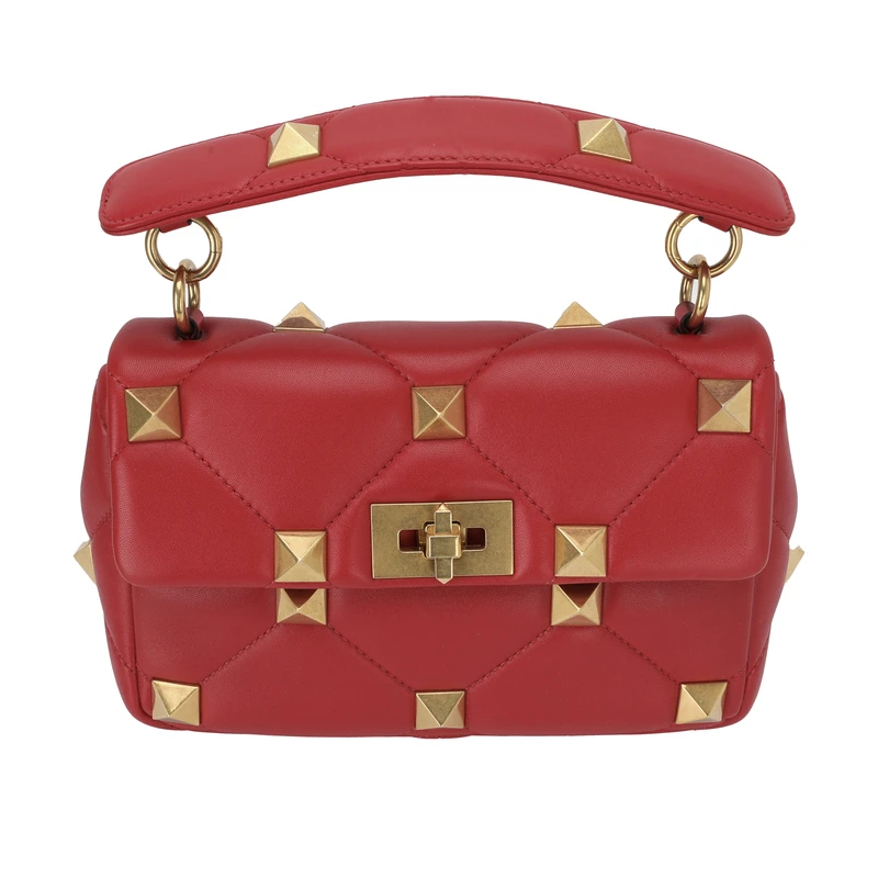 Valentino/华伦天奴 女士手提包铆钉单肩包XW2B0I82BSFJU5
