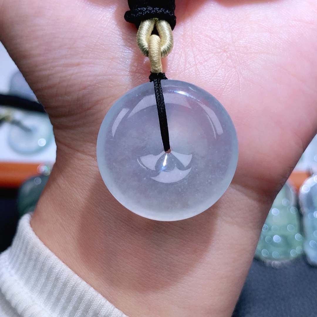 颈饰未镶嵌翡翠扣子
