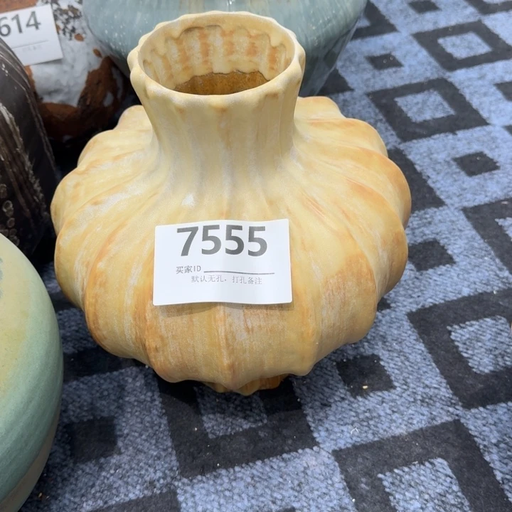 q***9瓷片景德镇高温花器编码7555高28口8默认无孔