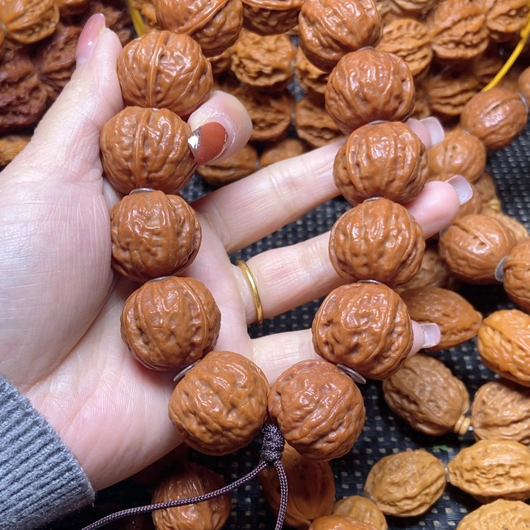 不***.手串文玩核桃官帽元宝手串