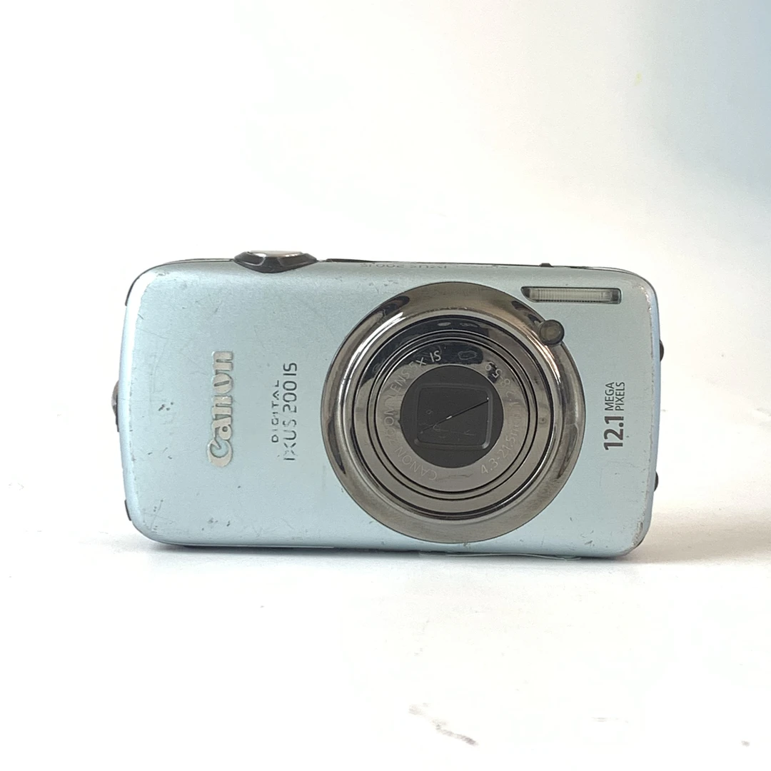 95新 Canon/佳能 ixus200is浅蓝色1210万像素5倍光变ccd