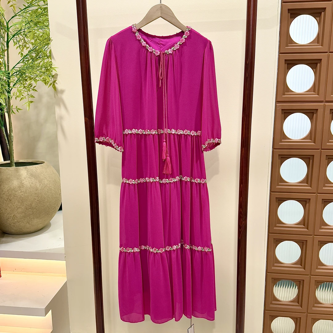 气质法式减龄女装连衣裙T1011