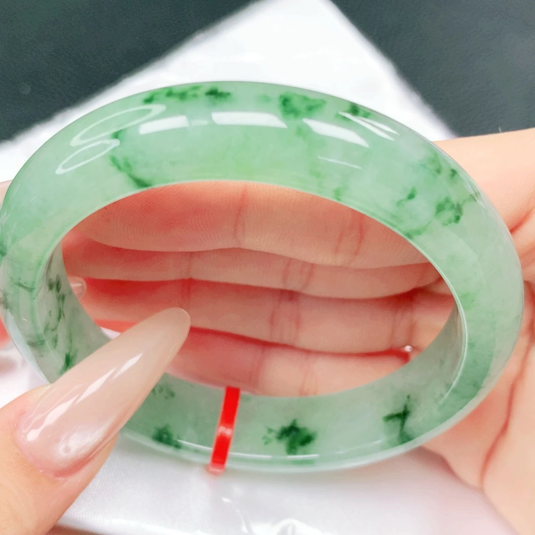 翡翠未镶嵌手镯58