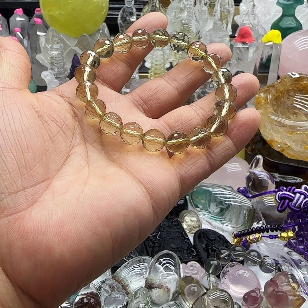 水晶车挂未镶嵌摆件