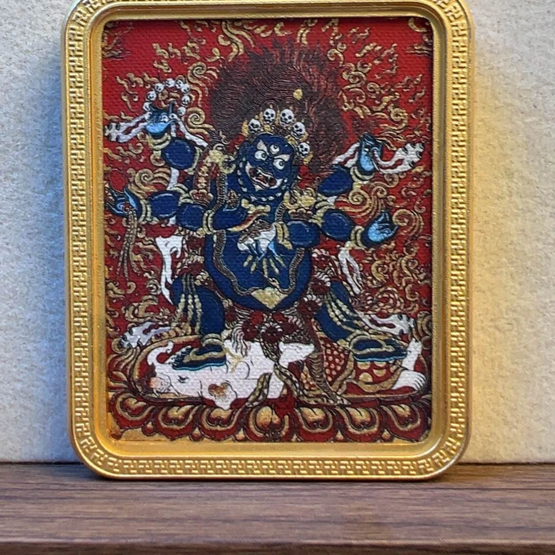 小***飞吊坠单面定制六臂大黑天