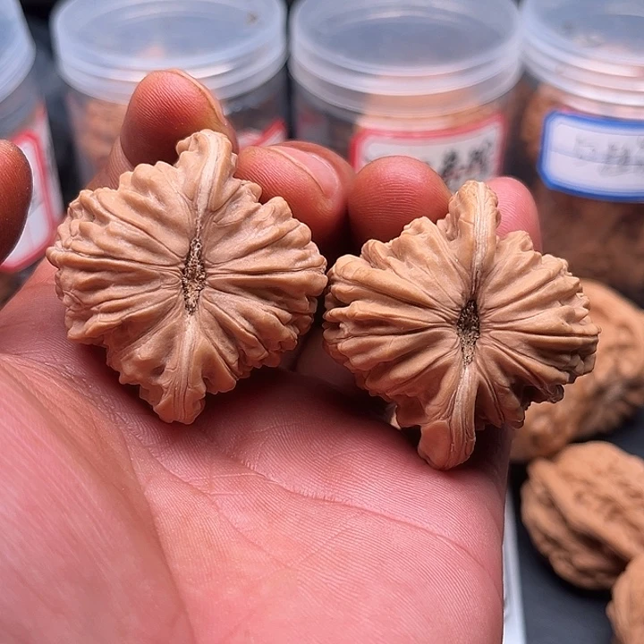 文玩核桃把件四座楼44