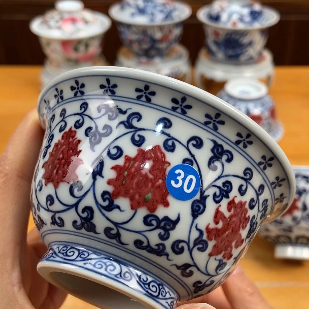 手繪現代茶具非古董