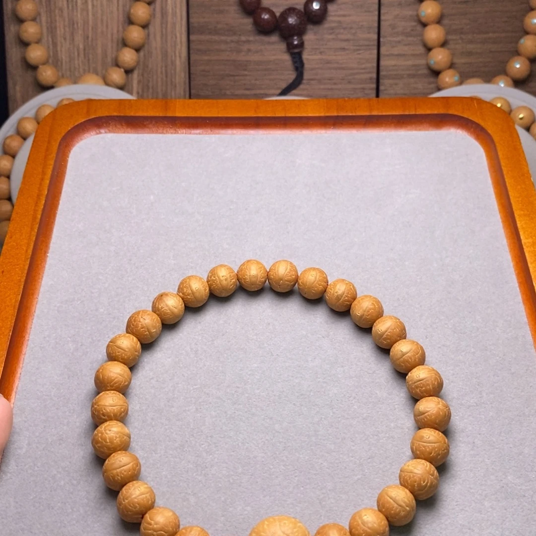木***古凤眼菩提手串11素手持