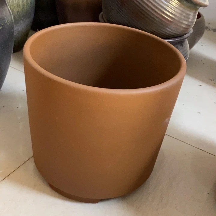 粗陶红陶绿植花盆682