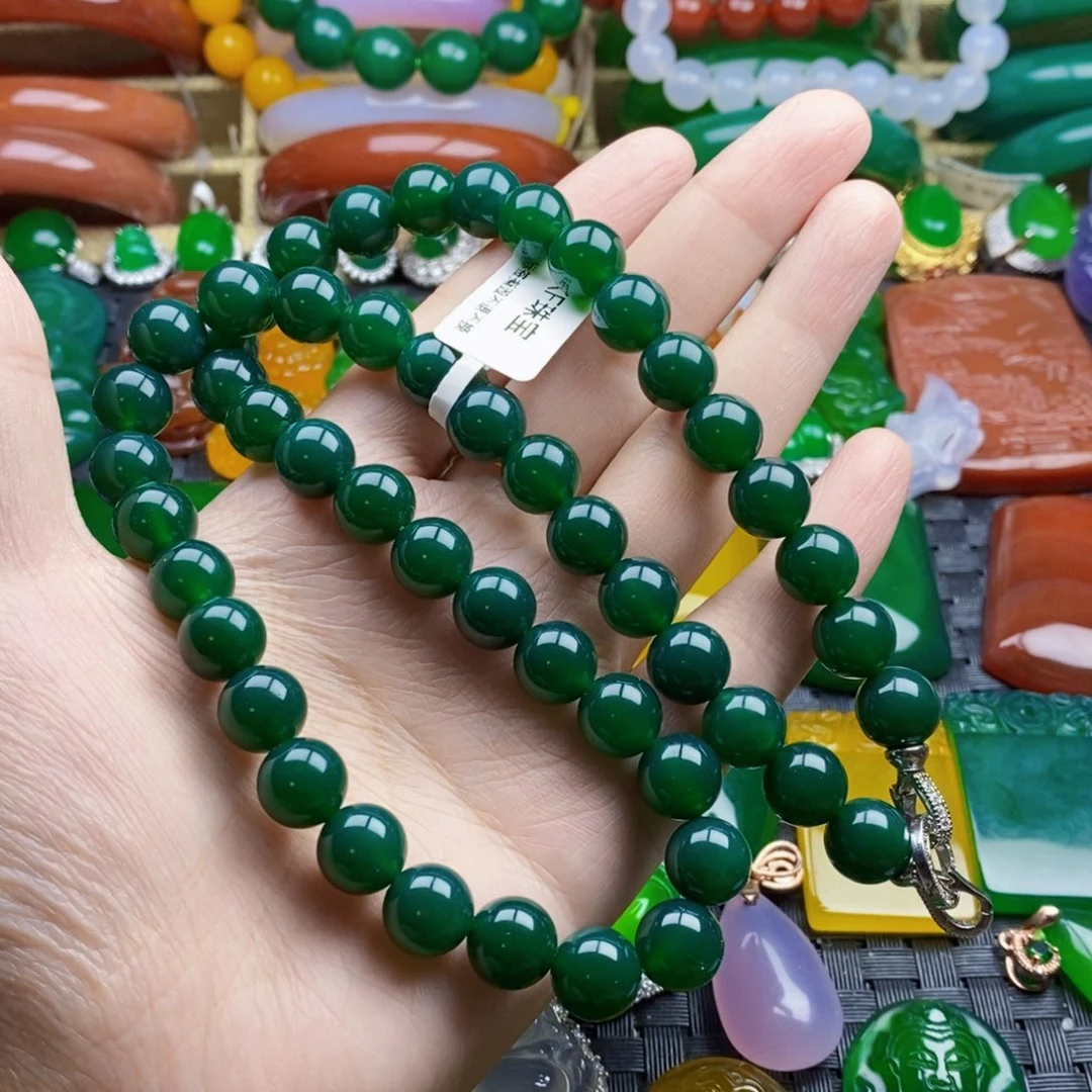 玛瑙/玉髓颈饰未镶嵌安**姐卡10