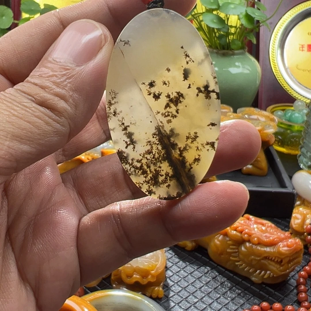 石英质玉未镶嵌颈饰