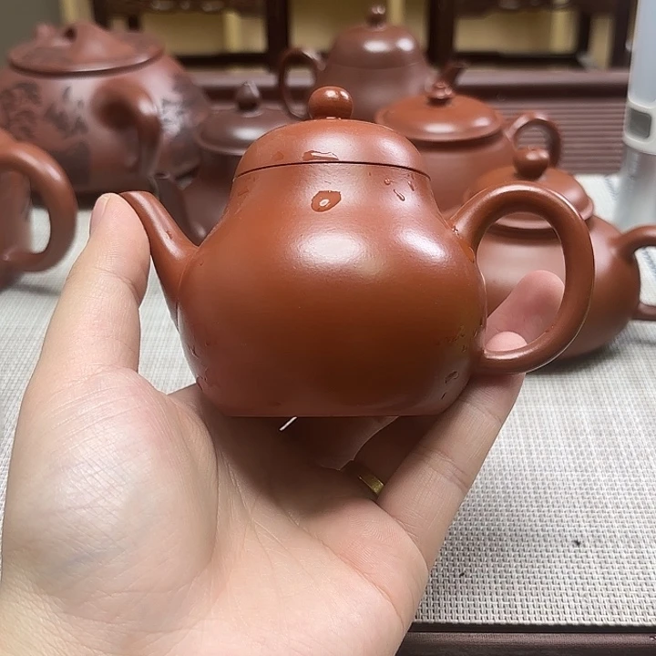茶壶紫砂今****心微瑕处理