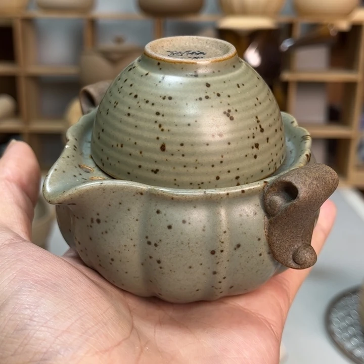 壶老段烧陶瓷茶器