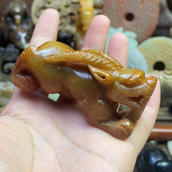 和田玉（糖玉）未镶嵌挂件