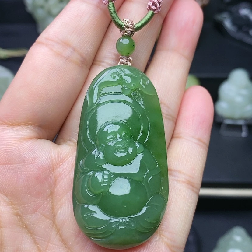 【闪购商品】和田玉（碧玉）未镶嵌挂件