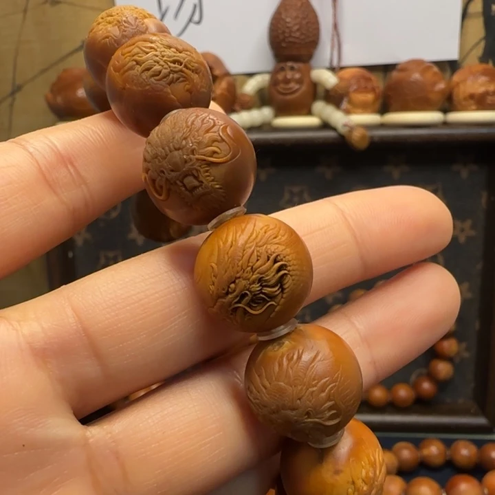 奕***心橄榄核手串/手链橄榄核手串