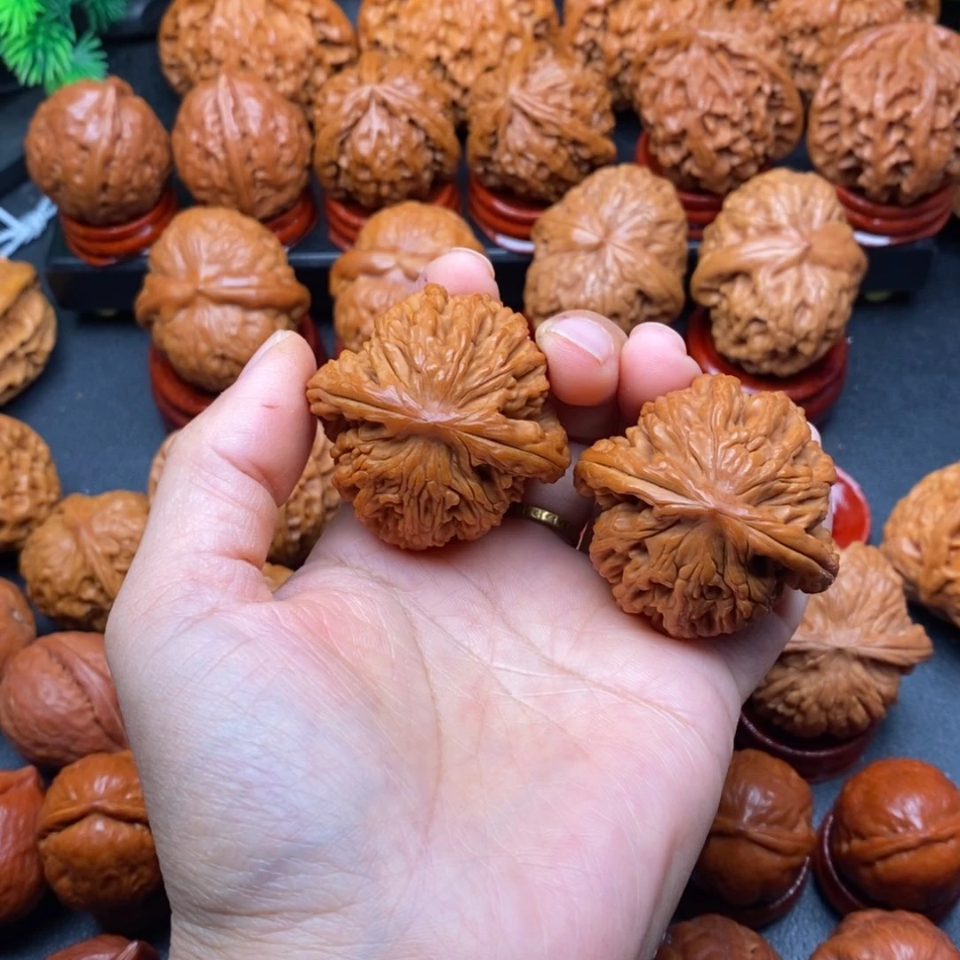 把件文玩核桃43狮虎兽