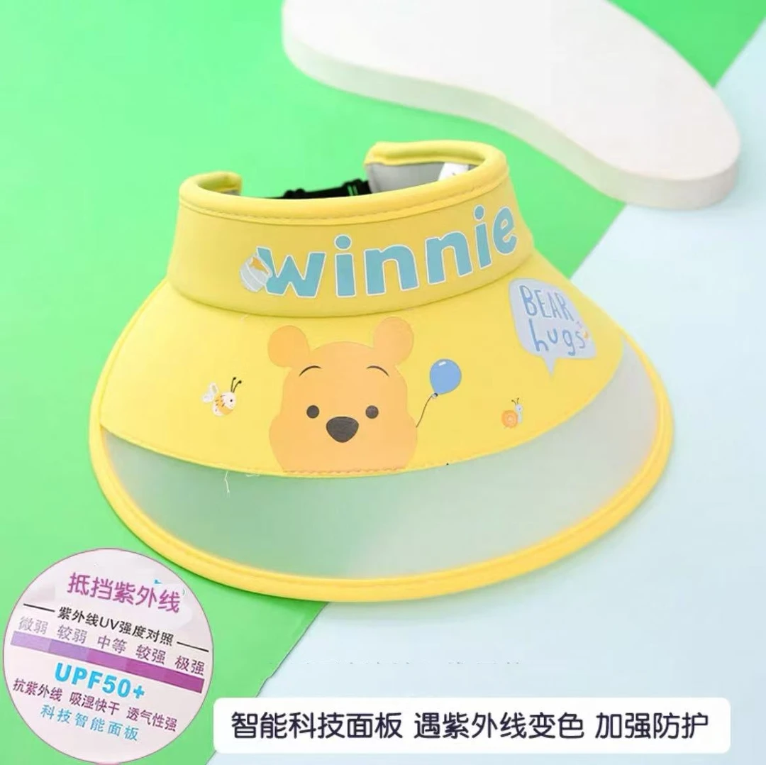 品牌尾单儿童空顶遮阳防晒帽