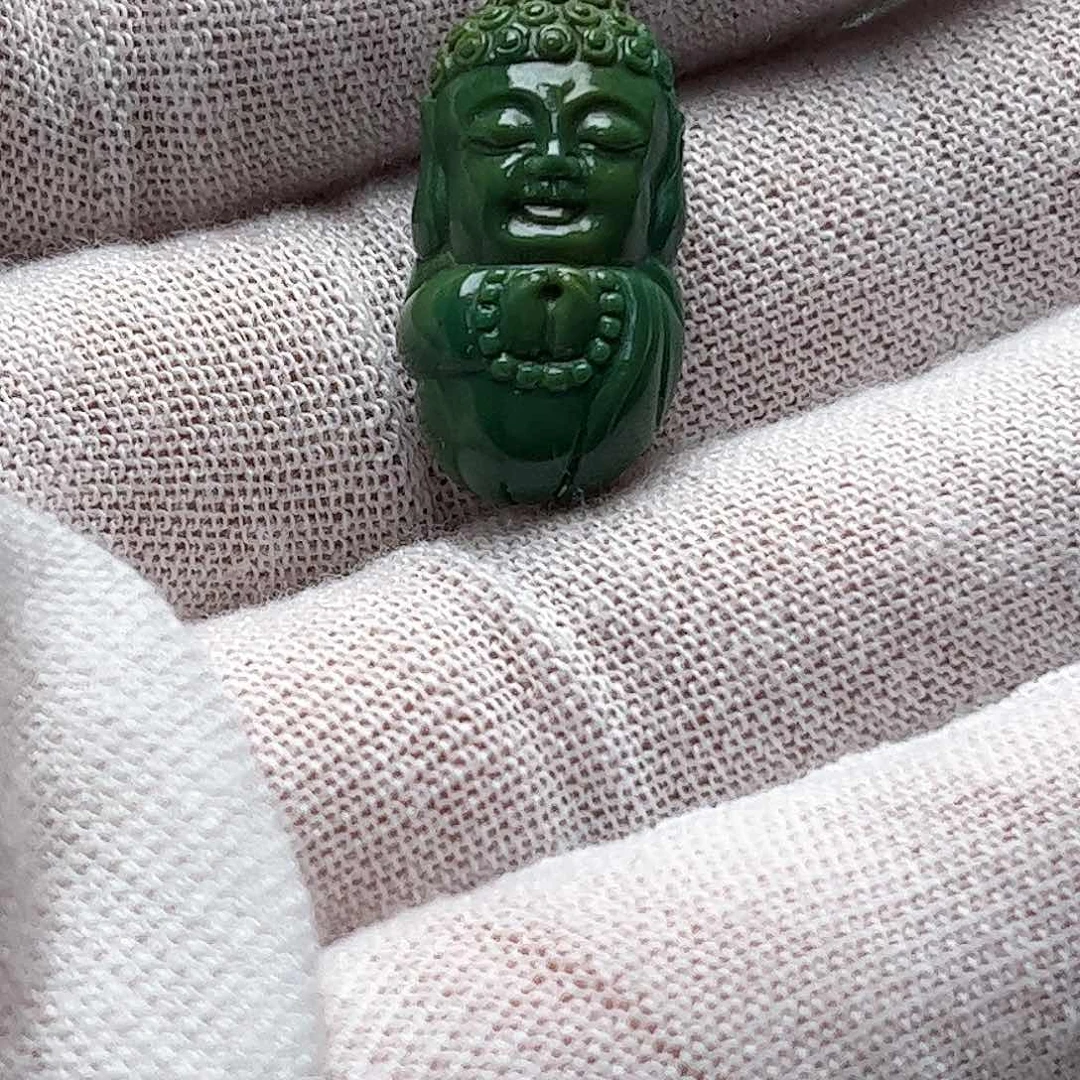绿松石珠宝奇石未镶嵌萌***-